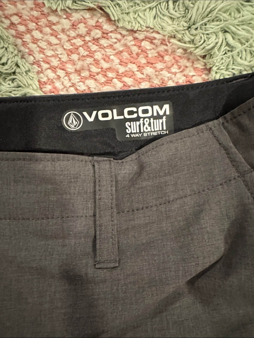 Volcom Gray Surf & Turf 4-Way Stretch Chinos